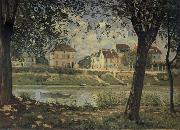 Alfred Sisley Villeneuve-la-Garenne china oil painting reproduction